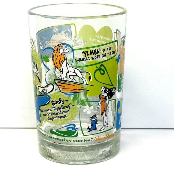 Walt Disney 100 Years of Magic Tumbler Glass Macdonalds Mickey Mouse Goofy - Picture 6 of 10